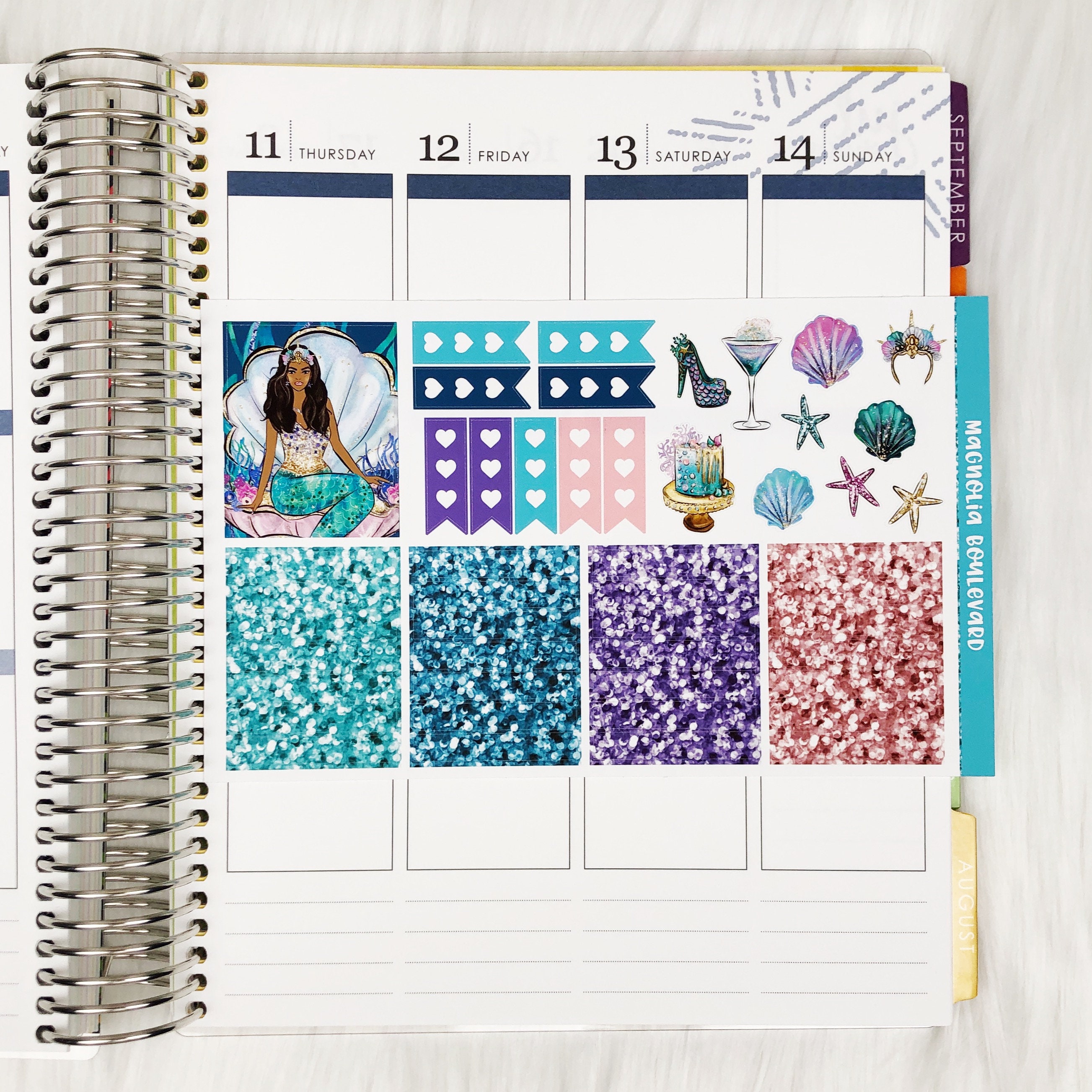 Mermaid Kisses Weekly Planner Sticker Kit! Perfect for Your Erin ...