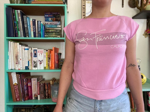 MED 80s San Francisco Top Vintage San Francisco So