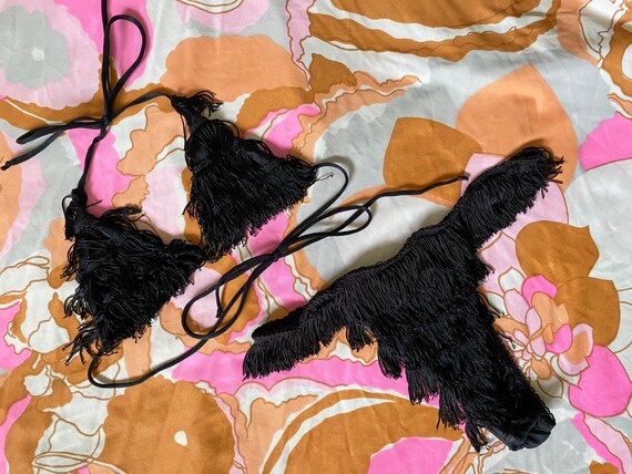 Med Fringe Bikini Burlesque Fredericks of Hollywoo
