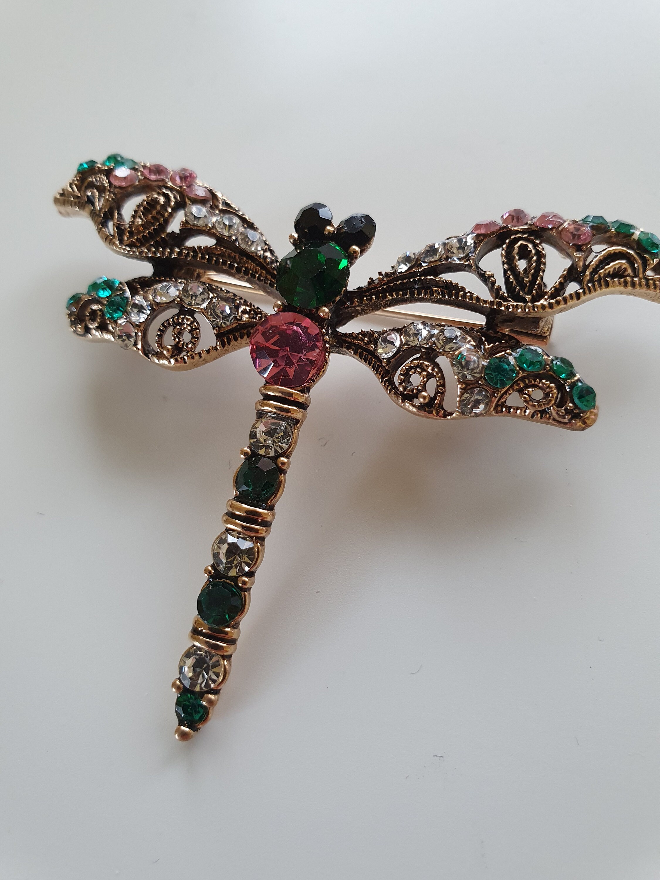 Dragonfly brooch art nouveau discount