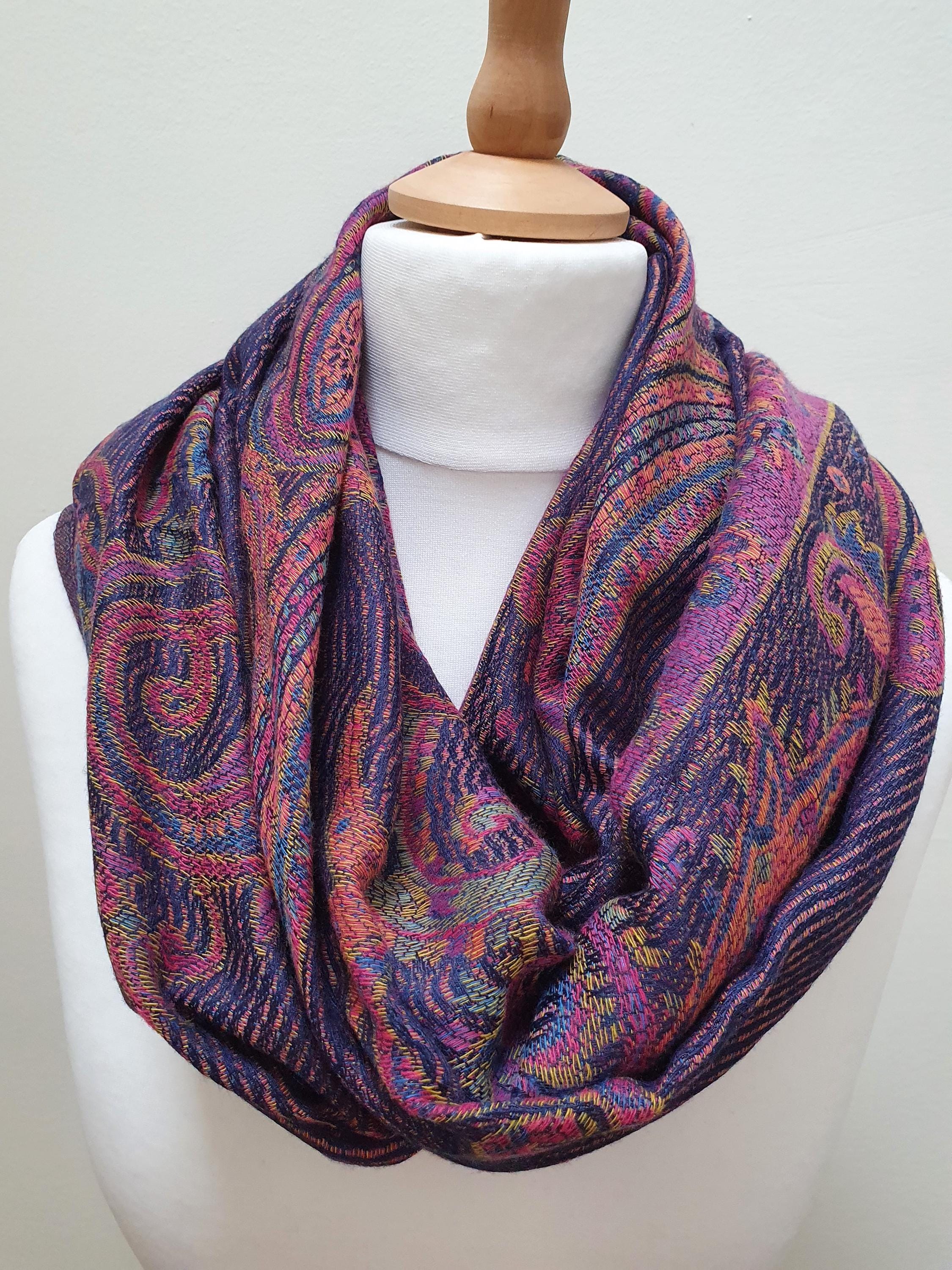 小物 paisley pattern long stole Paisley Stoles - Etsy