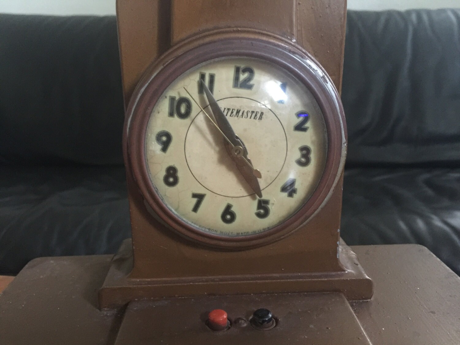 LiteMaster Lamp Art Deco MidCentury Lighting Desk Lamp Clock Etsy