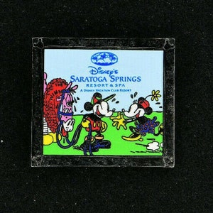 Disney Pin Disney's Saratoga Springs Resort & Spa A DVC Member EX Pinpics #24314