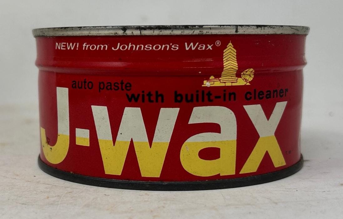 Johnson's Wax Tin - Etsy