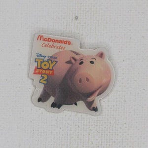 Disney 1999 McDonald&#39;s Celebrates Pixar Toy Story 2 Hamm The Pig Pin#1421