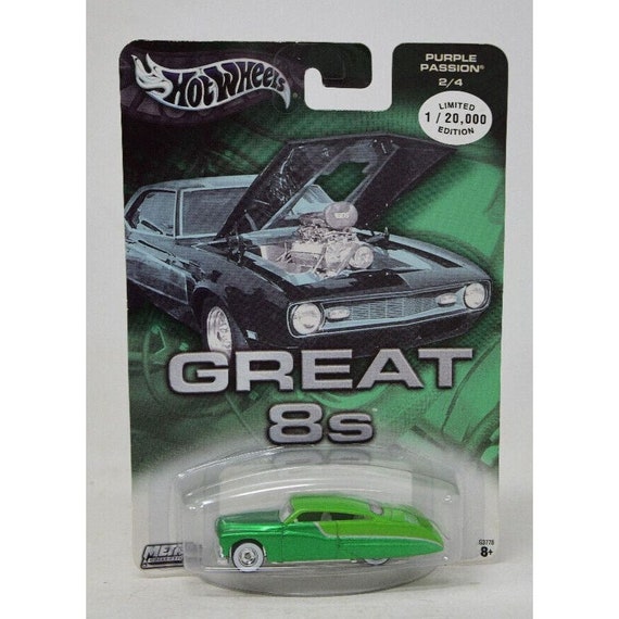 Hot Wheels Great 8s Series Two Tone Green Purple Passion - Etsy