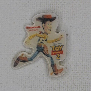 Disney 1999 McDonald&#39;s Celebrates Pixar Toy Story 2 Woody Pin#1421