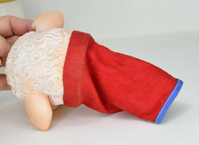 Vintage Rubber Face Lamb Chop Sheep Hand Puppet Toy Shari Etsy