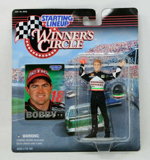 NIP 1997 Bobby Labonte Kenner NASCAR Driver Starting Lineup Winner's Circle 