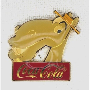 Disney 1986 WDW Cryil Cast 15th Anniversary Coca-Cola From Set LE Pin#556