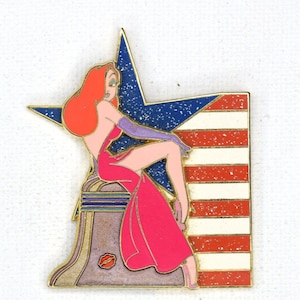 Disney 2003 Jessica Rabbit Mickey&#39;s All American Pin Trading Fest.  LE Pin#22690