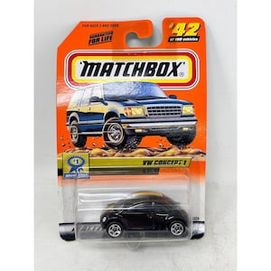 Matchbox Superfast #42 Black VW Concept 1 Volkswagen Beetle