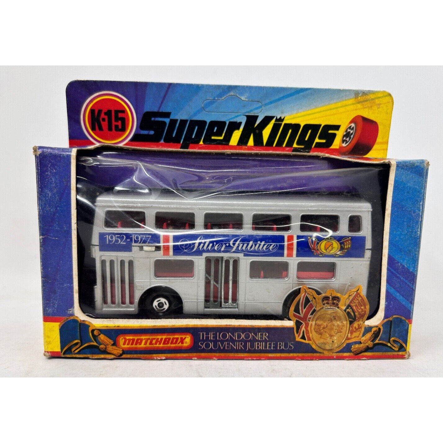 Matchbox souvenir jubilee bus silver jubilee 1952-1977 - Collection