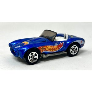 Vintage Hot Wheels Race Team Series IV Shelby Cobra 427 S/C Blue 5SP