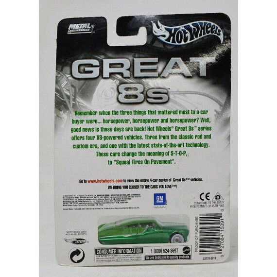 Hot Wheels Great 8s Series Two Tone Green Purple Passion - Etsy