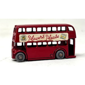Vintage Lesney Matchbox 5B3 London Bus Players Please Decal GPW  Very Nice