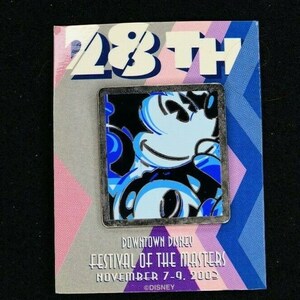 Disney Pin WDW 28th Festival of the Masters Mickey In A Square Pin LE #26354