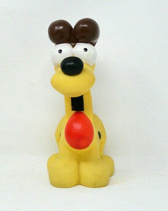 Vintage Odie Dog Garfield Rubber Bank 1978 Kat's Meow HTF - Etsy