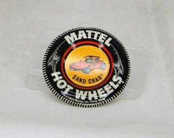 for Vintage Redline Hot Wheels Badge/Button/Pin 4X-Display Stand Only