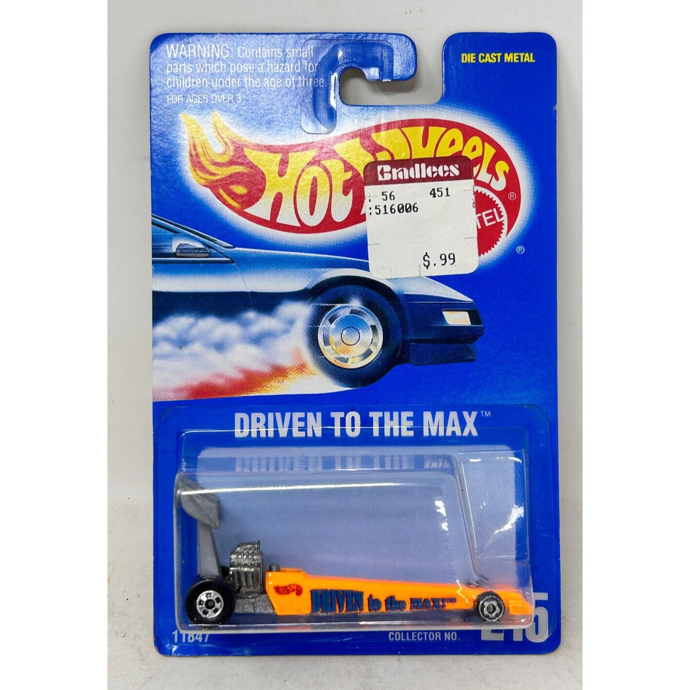 1992 hot wheels dragster sale
