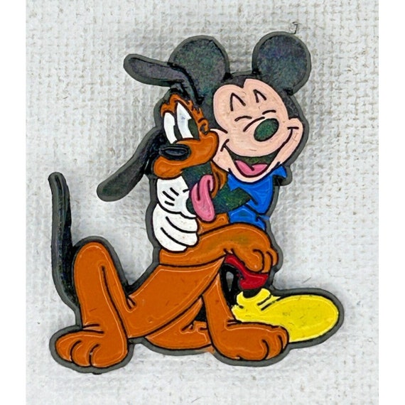 Disney Mickey Mouse Hugging His Best Dog Friend Pluto Sedesma Pin#2107