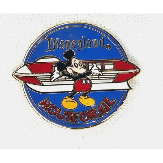 Disney 1990 DL Disneyland Mouseorail Pin#1586