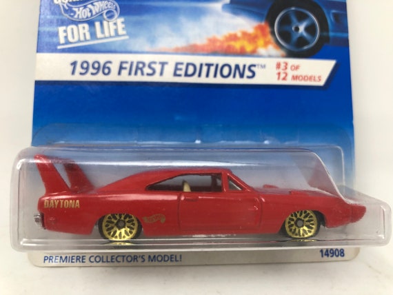 hot wheels 1996 first editions 1970 dodge charger daytona