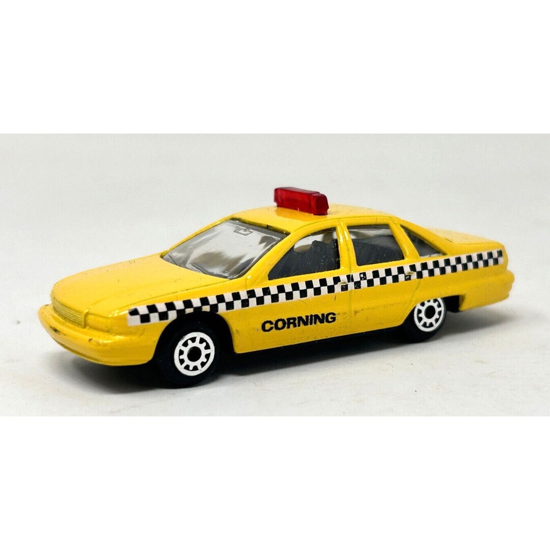 Vintage Maisto Chevrolet Caprice Taxi Corning Metrocore Fiber Etsy