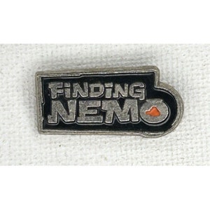 Disney 2003 Sedesma - Finding Nemo Logo Silver Sedesma Pin#26911