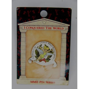 Disney 2002 Tinker Bell I Conquered The World  AP Exclusive Pin#13633