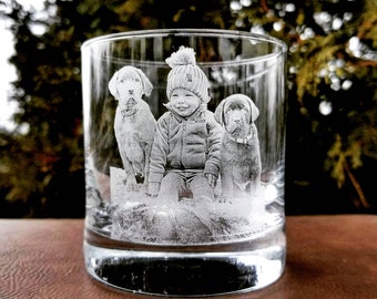 Best Christmas custom photo glass gifts for him fathers dads