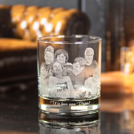 Laser Etched Rocks Glass, Photography Glass, Family Photo, Vintage  Photograph, Family Fun, Personalized Glassware, Christmas Gift, Dad Gift -  Etsy Australia