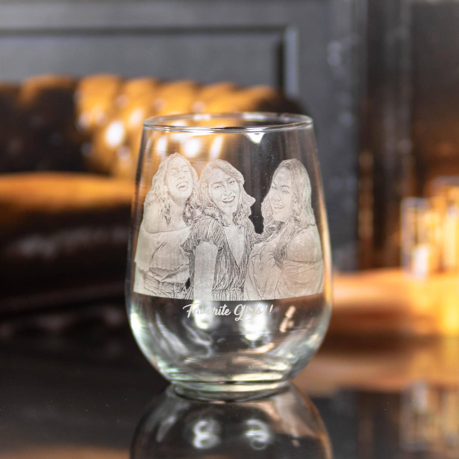 Mother's Day Gift from Daughter Glass | Mothers day gift, mom gift, mama gift, grandma gift, family portrait, personalized mom gift, mother