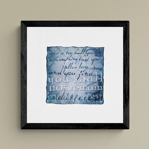 Torah Portion Ki Tetzei - 8x8 Giclee Fine Art Print