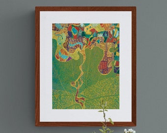 11x14 - Shofar / Rosh Hashanah (2) / High Holy Days - 11 x 14 Giclee Fine Art Print