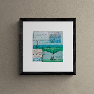 Torah Portion Nitzavim - 8x8 Giclee Fine Art Print