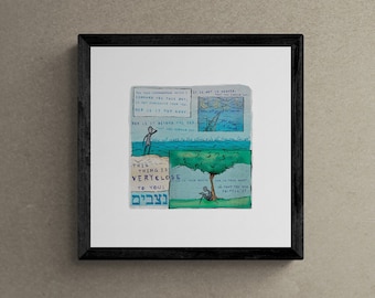 Torah Portion Nitzavim - 8x8 Giclee Fine Art Print