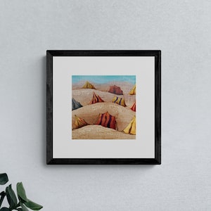 Mah Tovu / Torah Portion Balak - 8x8 Art Print