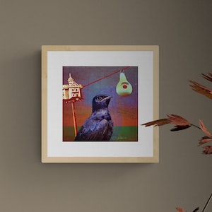 Purple Martin Fine Art Giclee Print