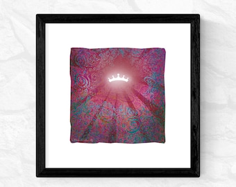 Torah Portion Korach (Haftarah - 1 Samuel)- 8x8 Giclee Fine Art Print