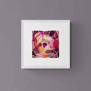 Torah Portion Behaalotecha - 8x8 Giclee Fine Art Print