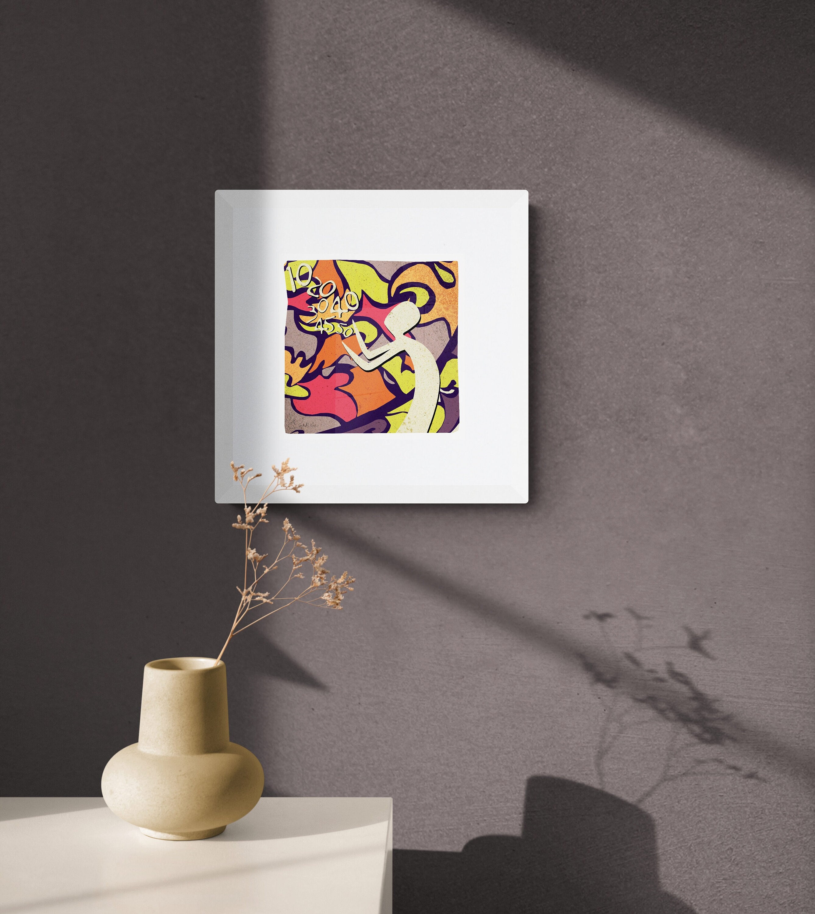 Torah Portion Vayeira - 8x8 Giclee Fine Art Print