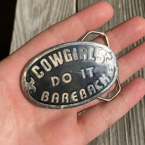 Vintage Metal Belt Buckel   (1.2&quot; belt width)