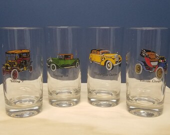 Antique Car Glasses Etsy
