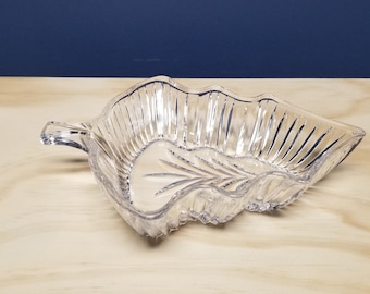 Mikasa Evergreen Crystal Candy Dish, Christmas Tree Dish
