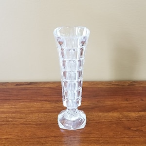 Vintage Cristal D&#39;Arques Lead Crystal Bud Vase - French Decor