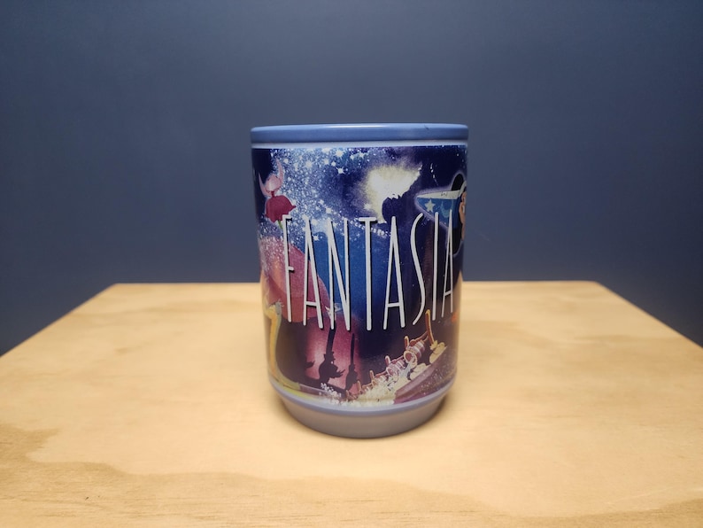Taza de Fantasía de Disney, taza de café vintage de Mickey Mouse imagen 3
