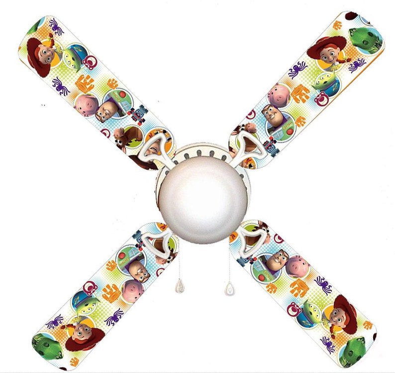 Toy Story Woody And Buzz Infinity Ceiling Fan W Light Kit Or Blades Only Or Ceiling Lamp