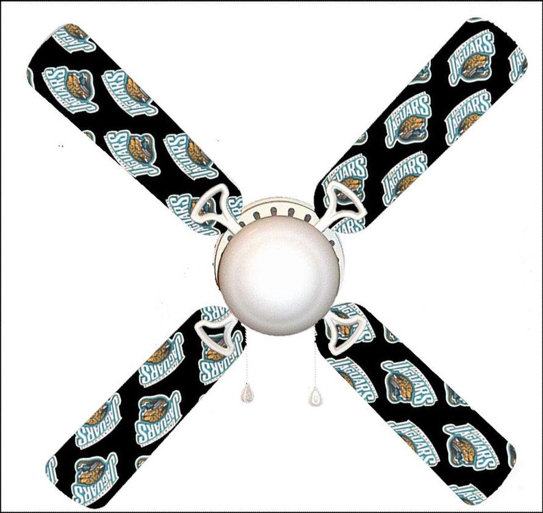 Jacksonville Jaguars Ceiling Fan wLight Kit or Blades Only or Ceiling Lamp