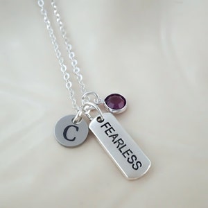 Fearlessness necklace outlet
